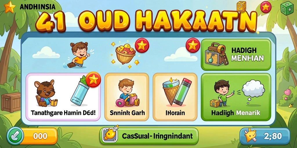 Tantangan level yang mendebarkan untuk para pemain.