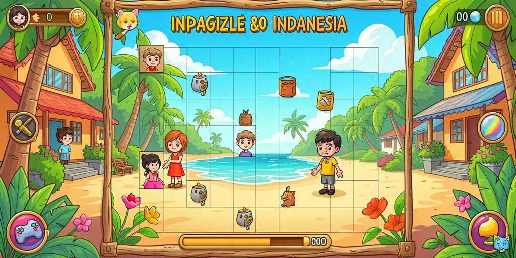Kegiatan dalam game FIONA77 yang penuh aksi.