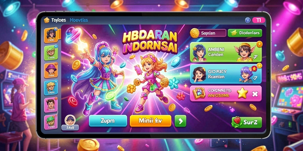 Koleksi item kustomisasi yang beragam.