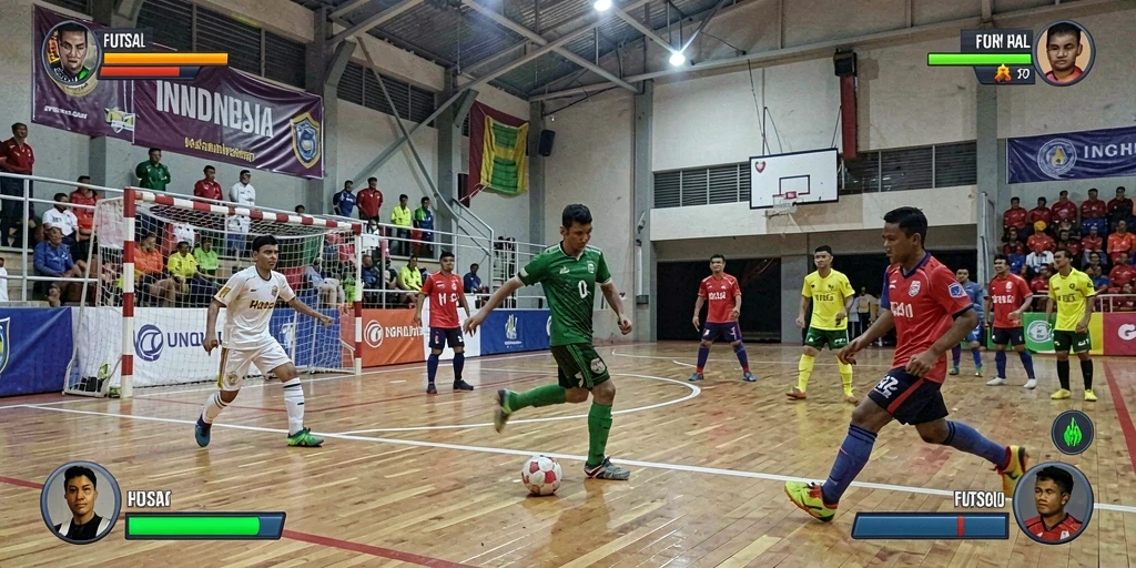 Momen seru saat mengikuti turnamen dalam aplikasi.