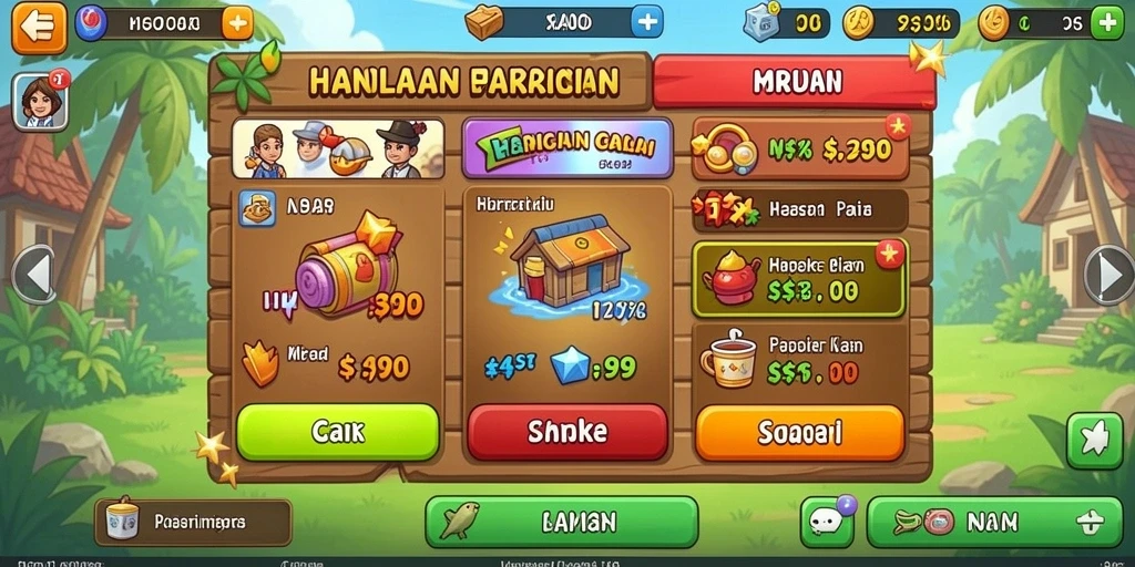 Hadiah menarik menunggu setiap pemain di SPINHARTA.