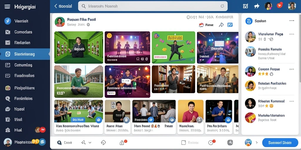 Screenshot menggambarkan antarmuka pengguna yang intuitif.